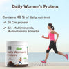 SheNeed Plant Based Daily Women’s Protein Drink with 21+ Nutrients for Women with Sitawar, Turmeric and Iron, Calcium For Hormone Balance, Bone, Hair And Skin & Muscle-300gm