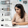 Sheneed Boron Supplement 3Mg for Bone,Muscle & Metabolism with Magnesium & Calcium (Pack of 2)
