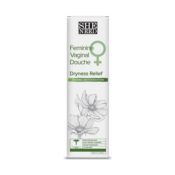 Sheneed feminine vaginal Douche - Dryness relief - 133ml