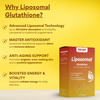 Liposomal Glutathione 500 mg – Max Absorption Supplement with 16X Bioavailability – Skin Brightening, Antioxidant, Liver Detox, Immunity & Anti-Aging Support for Men & Women – 30 Capsules