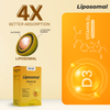 Liposomal Vitamin D3 600 IU – 30 Capsules – High Absorption Supplement for Bone Strength, Immunity & Mood – Advanced Liposomal Technology for Superior Bioavailability – 100% Vegan, Easy to Swallow, Gentle on Stomach