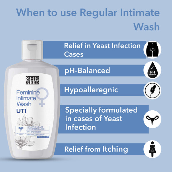 SHENEED Feminine Intimate UTI relief combo SHENEED UTI wipes 10N, SH