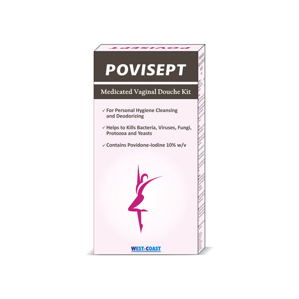 Westcoast Povisept Feminine Douch Kit - 100ml