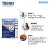 West Coast Viticare Multivitamin, Multimineral & Antioxidants Tablets Over 24 Key Nutrients to Match up Daily Nutritional Requirement with Added Advantages of Lycopene Grape Seed Extract & Lutein 30 Tablets