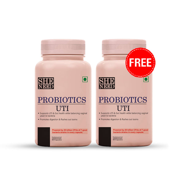 BUY Sheneed TRACK UTI PROBIOTICS Supplements-60 Capsules AND GET FREE  Sheneed TRACK UTI PROBIOTICS Supplements-60 Capsules