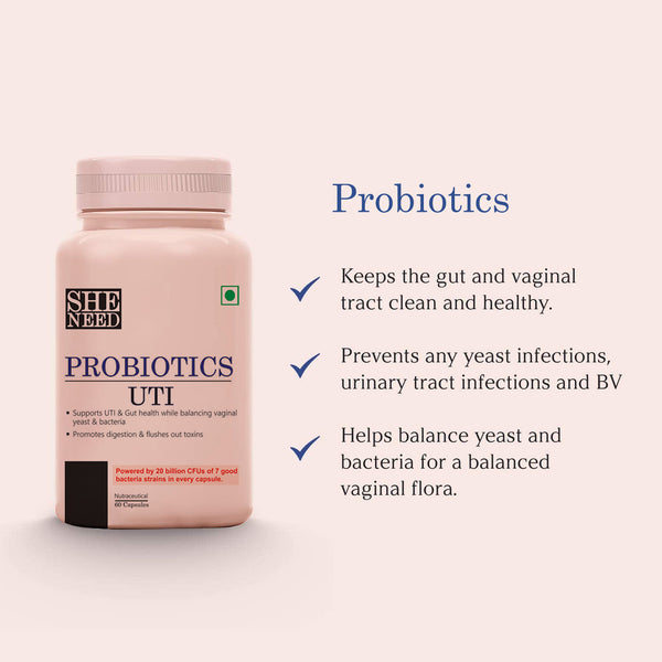 BUY Sheneed TRACK UTI PROBIOTICS Supplements-60 Capsules AND GET FREE  Sheneed TRACK UTI PROBIOTICS Supplements-60 Capsules