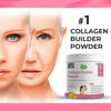 SheNeed Plant Based Collagen Builder Powder with Advanced Anti-Aging Formula, Skin Repair & Regeneration- 8+Nutrients-Pomegranete,Ginger,Green tea extract - 300gm
