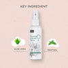 SheNeed Feminine Intimate Spray For Bikini Area, Protection from UTI, Calms Rashes, Fungal Infections & Coolness  with Aloe Vera & Menthol 100ml