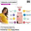 SheNeed Postnatal Vitamins Supplements for Women - Supports Recovery, Breastfeeding, Nursing After Delivery & Levels Hormonal Activity- 60 Capsules AND GET FREE CGG Collagen serum-2x Collagen Restorative-10ml