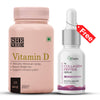 SheNeed  Vitamin D3 Supplement (10 mcg) For Women - Helps in Alleviating Menstrual Cramps, Bone & muscle & Support Immune System - 60 Tablets AND GET FREE CGG Collagen Serum-2x Collagen restorative -10ml