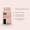 SheNeed Vitamin B Overall Supplements for Women – Boosts Digestion, Energy & Supports Cardiovascular System – 60 Tablets AND GET FREE CGG Vitamin-C Serum -10x Anti-Aging Booster -10ml