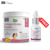 SheNeed Plant Based Collagen Builder Powder with advance anti-aging formula -300gm & GET FREE CGG Collagen Peptide Night Facial Serum- 2X Collagen Restorative -  10ml