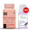 SheNeed Hair Supplement With 11+Nutrients, Vit-B9 & Vit-E for Hair Texture & Hair Fall Control AND GET FREE CGG Lavender oil for hair Quality -15ml