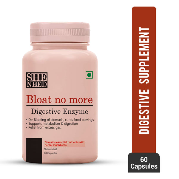 Love Wellness Bye Bye Bloat, Digestive Enzymes | Bloating Relief for Women  | Helps Reduce Gas Relief & Water Retention | Supports Digestive Health