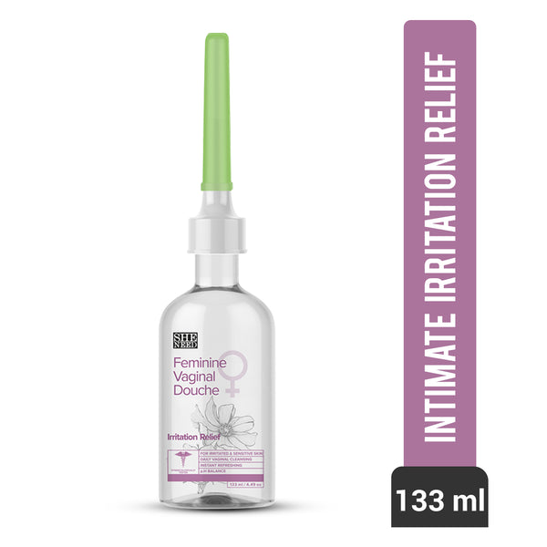 BUY SheNeed Feminine Vaginal Douche- Irritation Relief - 133 ml AND GET FREE Sheneed Intimate Spray-100ml